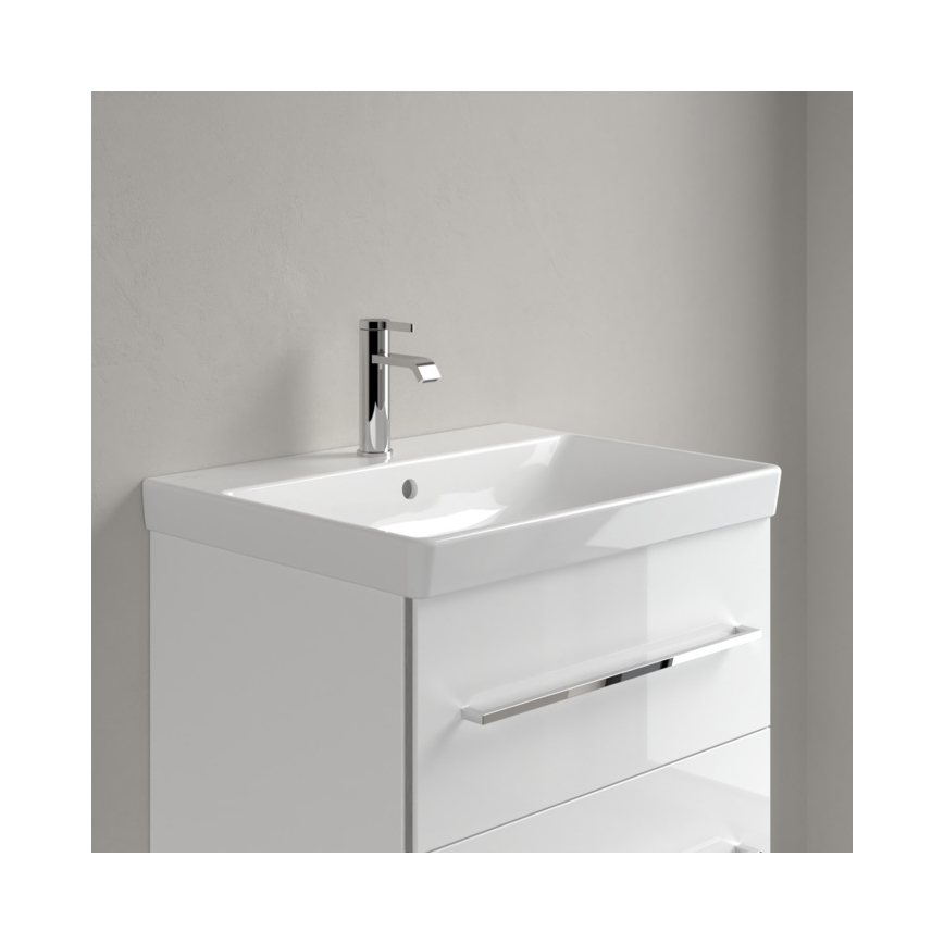 Villeroy & Boch 41586001 - Seinään asennettava pesuallas AVENTO 60x47 cm keramiikka/valkoinen