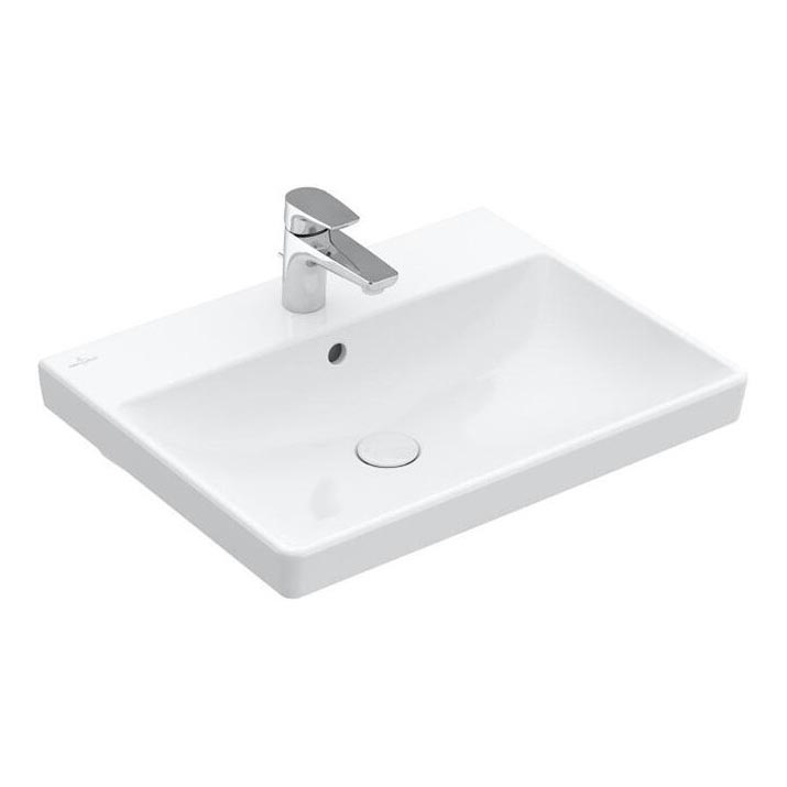 Villeroy & Boch 415860R1 - Seinäkiinnitteinen AVENTO-pesuallas 60x47 cm keramiikka/valkoinen