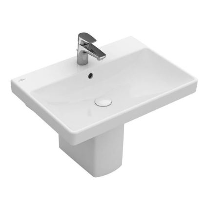 Villeroy & Boch 415860R1 - Seinäkiinnitteinen AVENTO-pesuallas 60x47 cm keramiikka/valkoinen