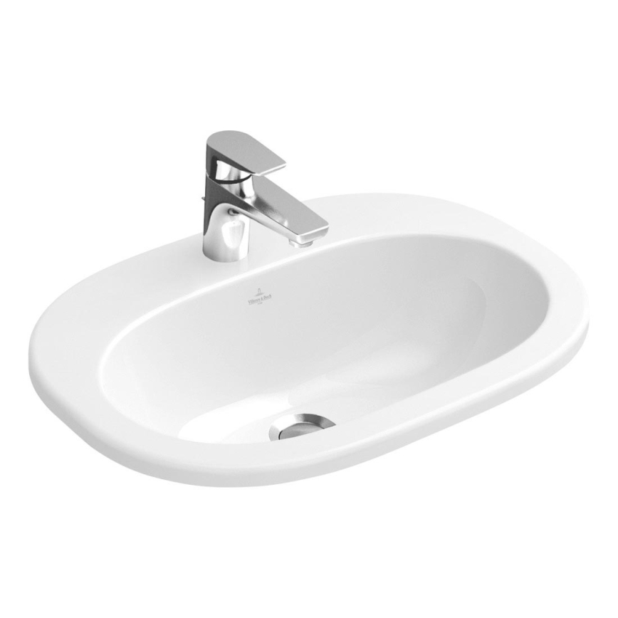 Villeroy & Boch 41615601 - Upotettava pesuallas O.NOVO 56x40,5 cm keramiikka/valkoinen