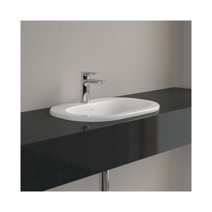 Villeroy & Boch 41615601 - Upotettava pesuallas O.NOVO 56x40,5 cm keramiikka/valkoinen