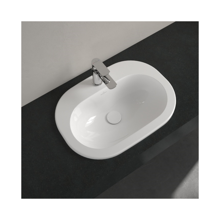 Villeroy & Boch 41615601 - Upotettava pesuallas O.NOVO 56x40,5 cm keramiikka/valkoinen