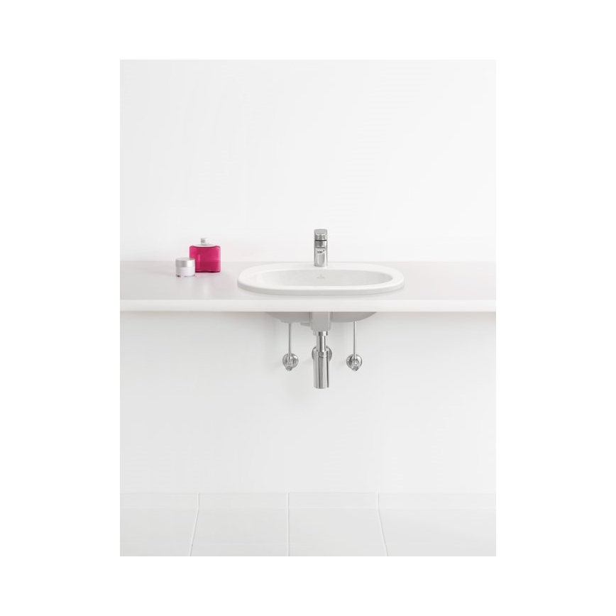 Villeroy & Boch 41615601 - Upotettava pesuallas O.NOVO 56x40,5 cm keramiikka/valkoinen