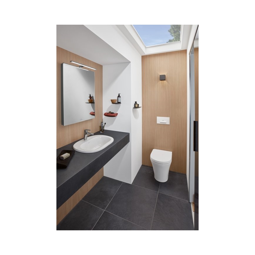 Villeroy & Boch 41615601 - Upotettava pesuallas O.NOVO 56x40,5 cm keramiikka/valkoinen