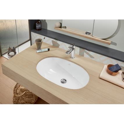 Villeroy & Boch 41625001 - Upotettava pesuallas O.NOVO 53x32 cm keramiikka/valkoinen