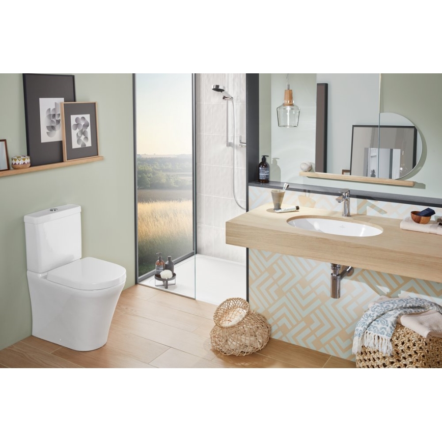 Villeroy & Boch 41625001 - Upotettava pesuallas O.NOVO 53x32 cm keramiikka/valkoinen