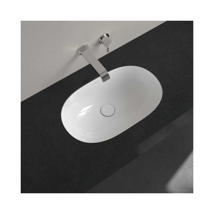 Villeroy & Boch 416250R1 - Upotettava pesuallas O.NOVO 53x32 cm keramiikka/valkoinen