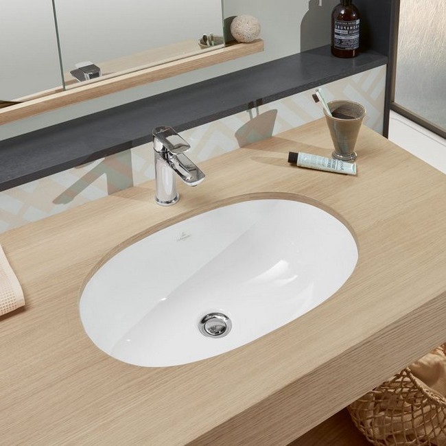 Villeroy & Boch 41626001 - Upotettava pesuallas O.NOVO 60x35 cm keraaminen/valkoinen