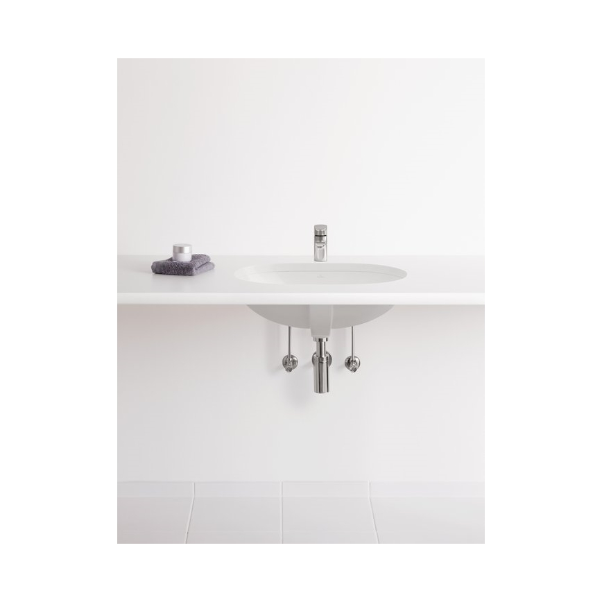 Villeroy & Boch 41626001 - Upotettava pesuallas O.NOVO 60x35 cm keraaminen/valkoinen