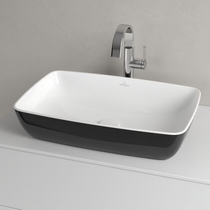 Villeroy & Boch 417258BCT8 - ARTIS 58x38,5 cm tason päälle asennettava pesuallas, keramiikka/musta