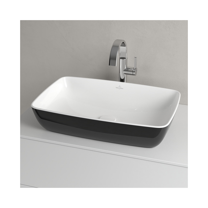 Villeroy & Boch 417258BCT8 - ARTIS 58x38,5 cm tason päälle asennettava pesuallas, keramiikka/musta