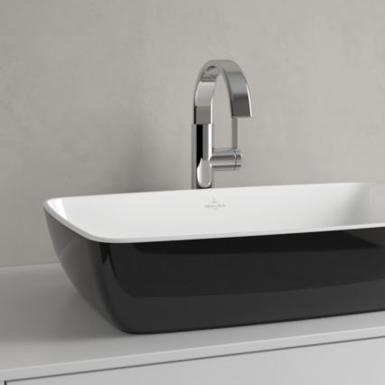 Villeroy & Boch 417258BCT8 - ARTIS 58x38,5 cm tason päälle asennettava pesuallas, keramiikka/musta