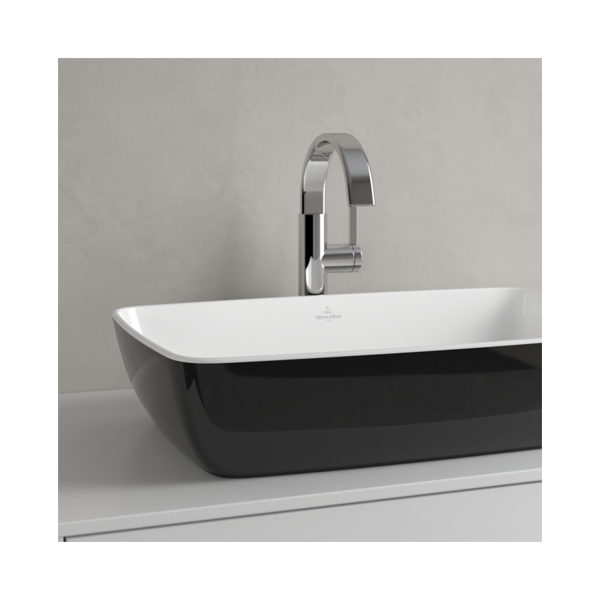 Villeroy & Boch 417258BCT8 - ARTIS 58x38,5 cm tason päälle asennettava pesuallas, keramiikka/musta