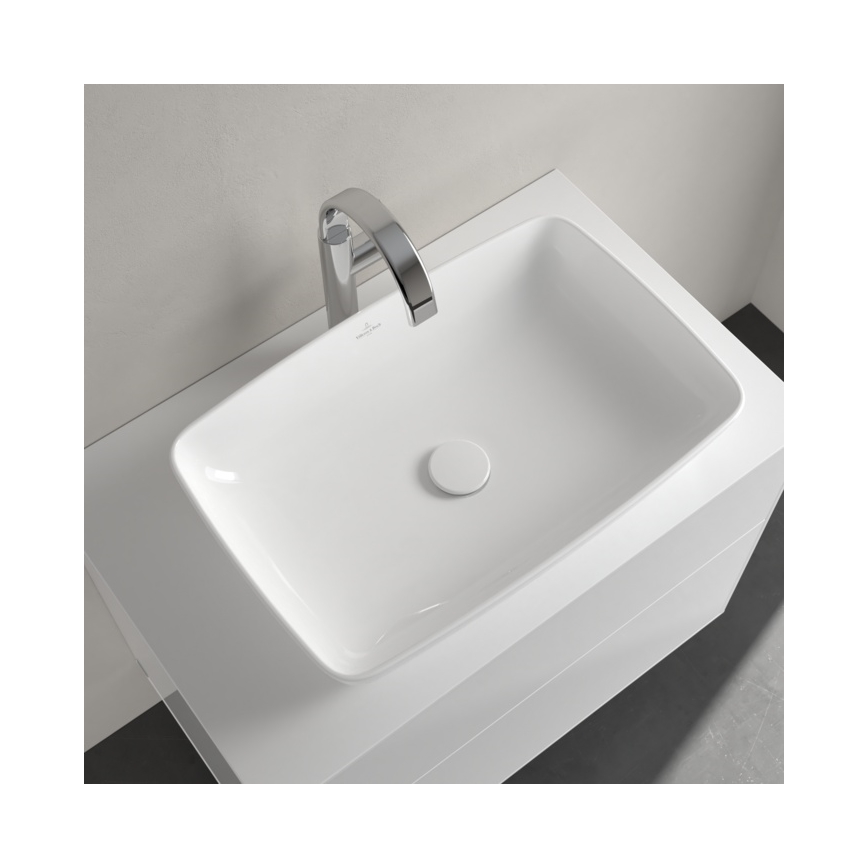 Villeroy & Boch 417258R1 - Tason päälle asennettava ARTIS-pesuallas 58 x 38,5 cm keramiikka/valkoinen