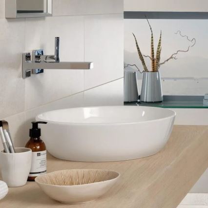 Villeroy & Boch 41794301 - ARTIS tason päälle asennettava pesuallas Ø 43 cm, keraaminen/valkoinen