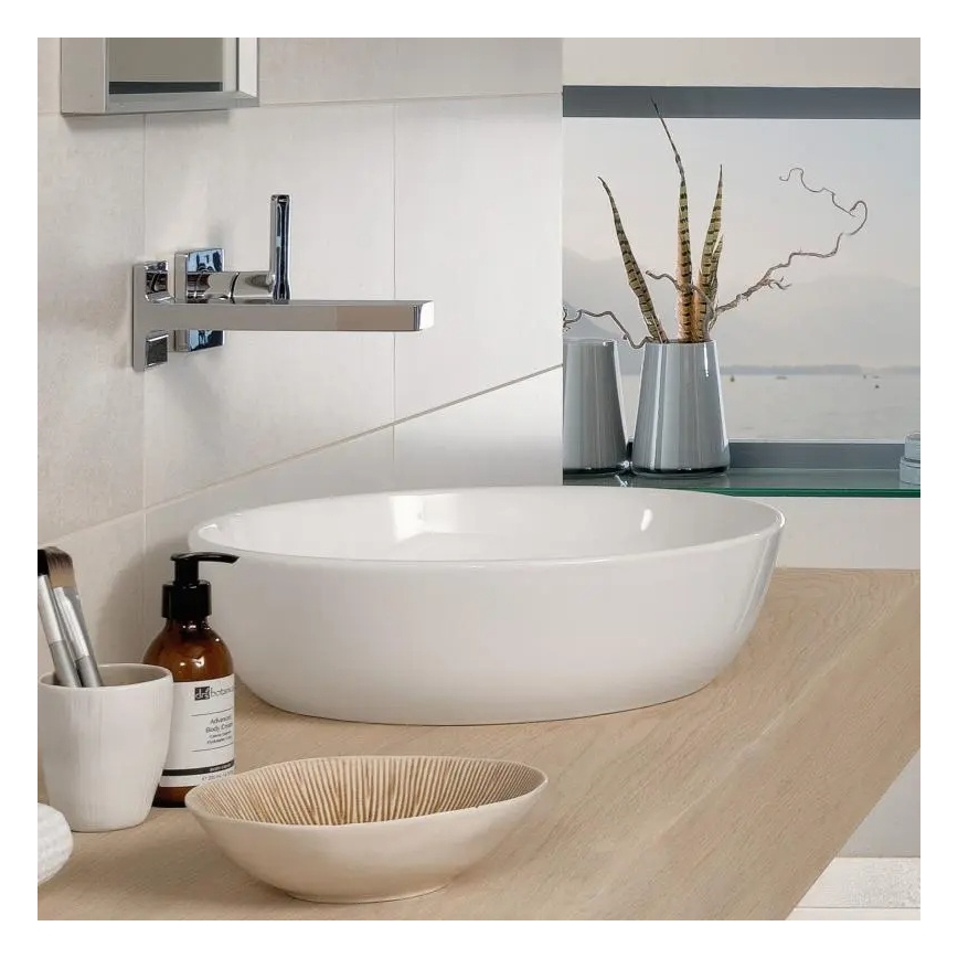 Villeroy & Boch 41794301 - ARTIS tason päälle asennettava pesuallas Ø 43 cm, keraaminen/valkoinen