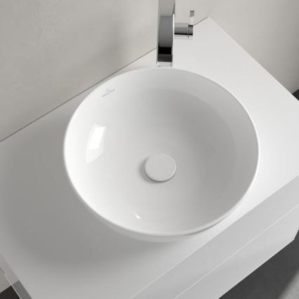 Villeroy & Boch 417943R1 - ARTIS-pöytätason pesuallas Ø 43 cm keramiikka/valkoinen