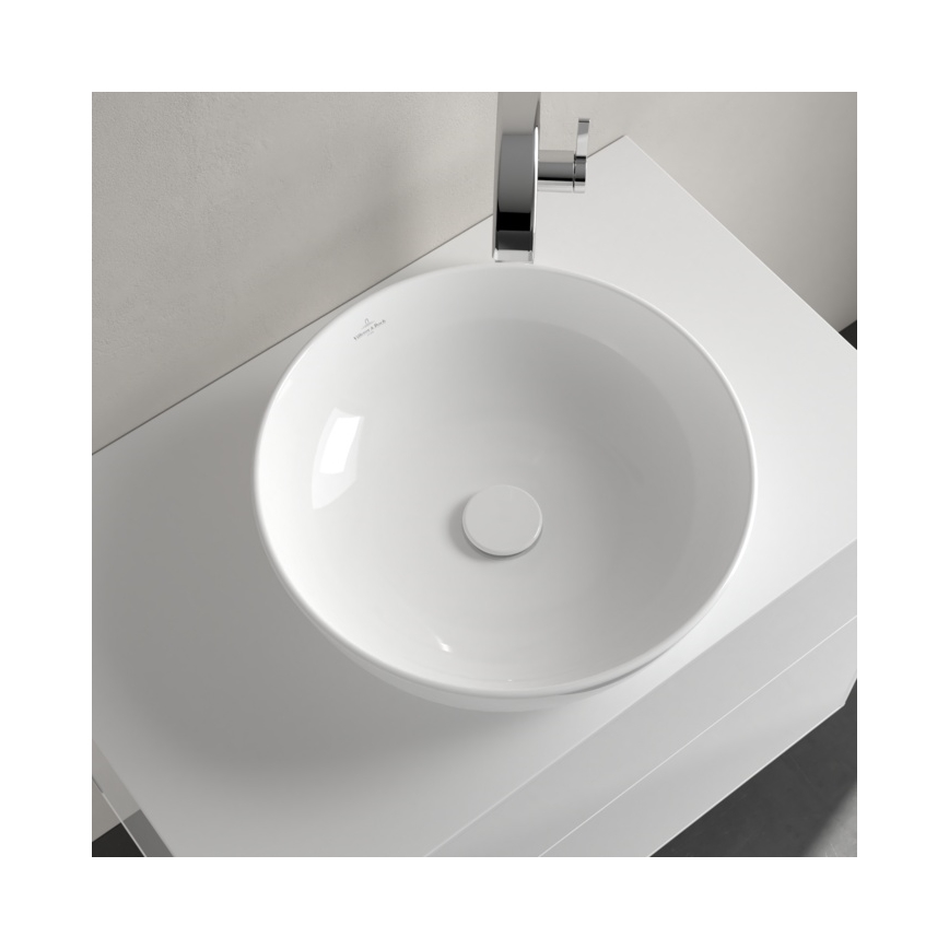 Villeroy & Boch 417943R1 - ARTIS-pöytätason pesuallas Ø 43 cm keramiikka/valkoinen