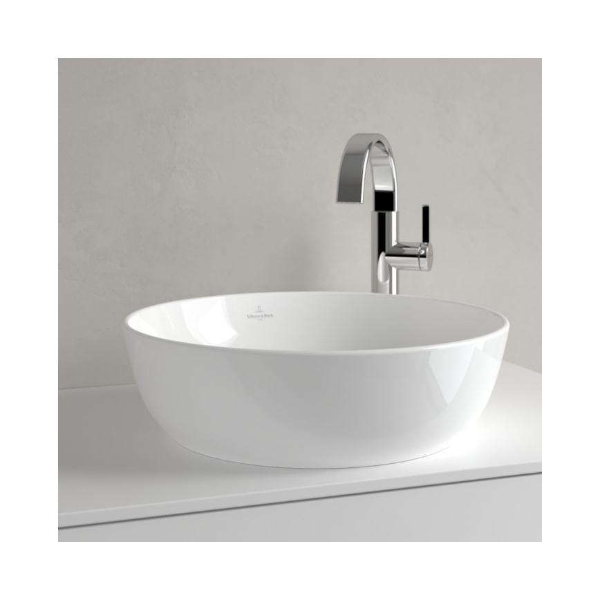 Villeroy & Boch 417943R1 - ARTIS-pöytätason pesuallas Ø 43 cm keramiikka/valkoinen