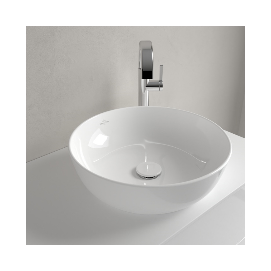 Villeroy & Boch 417943R1 - ARTIS-pöytätason pesuallas Ø 43 cm keramiikka/valkoinen