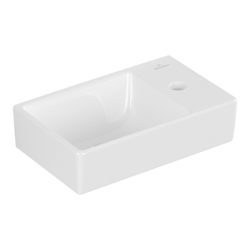 Villeroy & Boch 43003L01 - Seinään asennettava pesuallas AVENTO 36x22 cm keraaminen/valkoinen