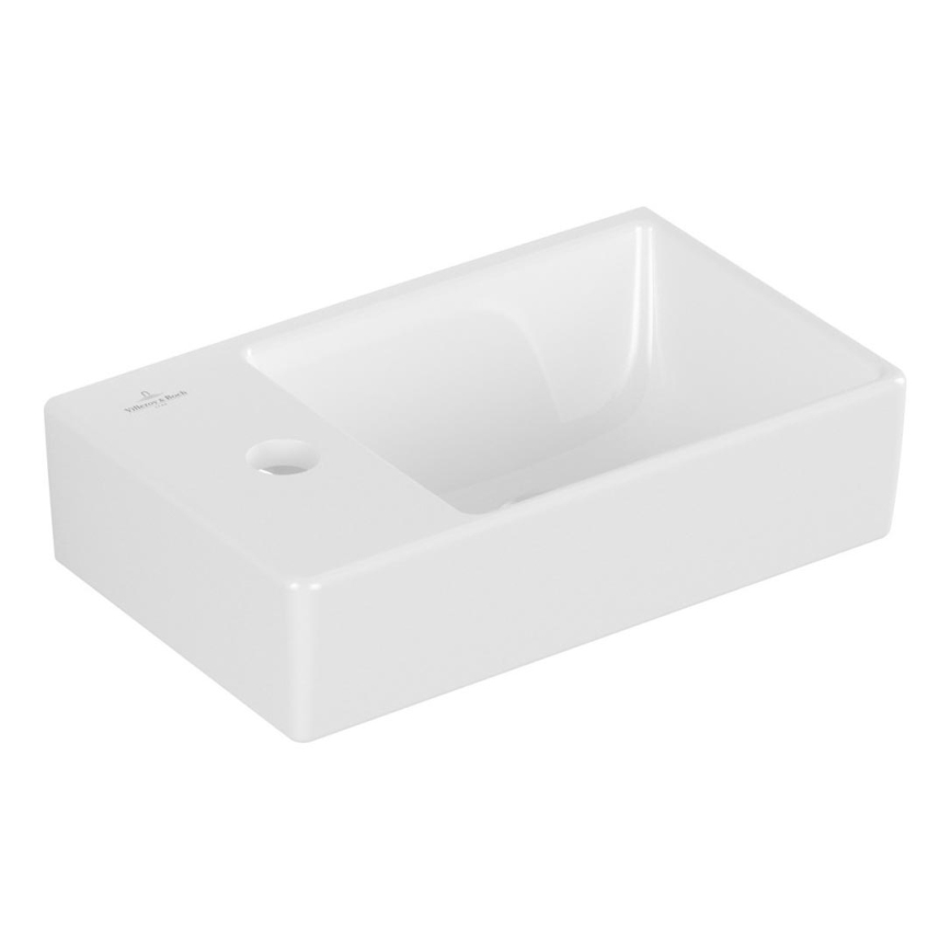 Villeroy & Boch 43003R01 - Seinälle asennettava pesuallas AVENTO 36x22 cm keramiikka/valkoinen