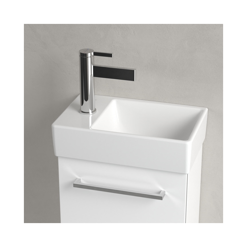 Villeroy & Boch 43003R01 - Seinälle asennettava pesuallas AVENTO 36x22 cm keramiikka/valkoinen