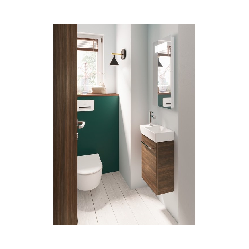 Villeroy & Boch 43003R01 - Seinälle asennettava pesuallas AVENTO 36x22 cm keramiikka/valkoinen