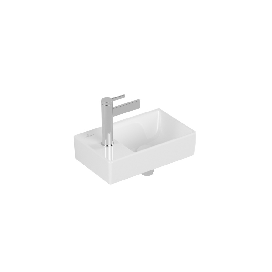 Villeroy & Boch 43003R01 - Seinälle asennettava pesuallas AVENTO 36x22 cm keramiikka/valkoinen