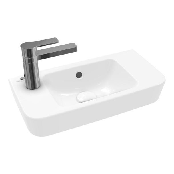 Villeroy & Boch 4342L501 - Seinäkiinnitteinen pesuallas O.NOVO 50x25 cm keramiikka/valkoinen