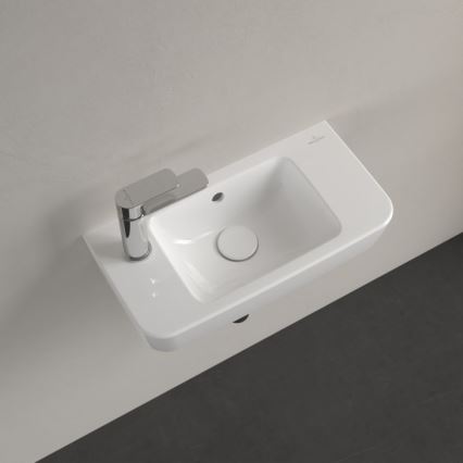 Villeroy & Boch 4342L501 - Seinäkiinnitteinen pesuallas O.NOVO 50x25 cm keramiikka/valkoinen