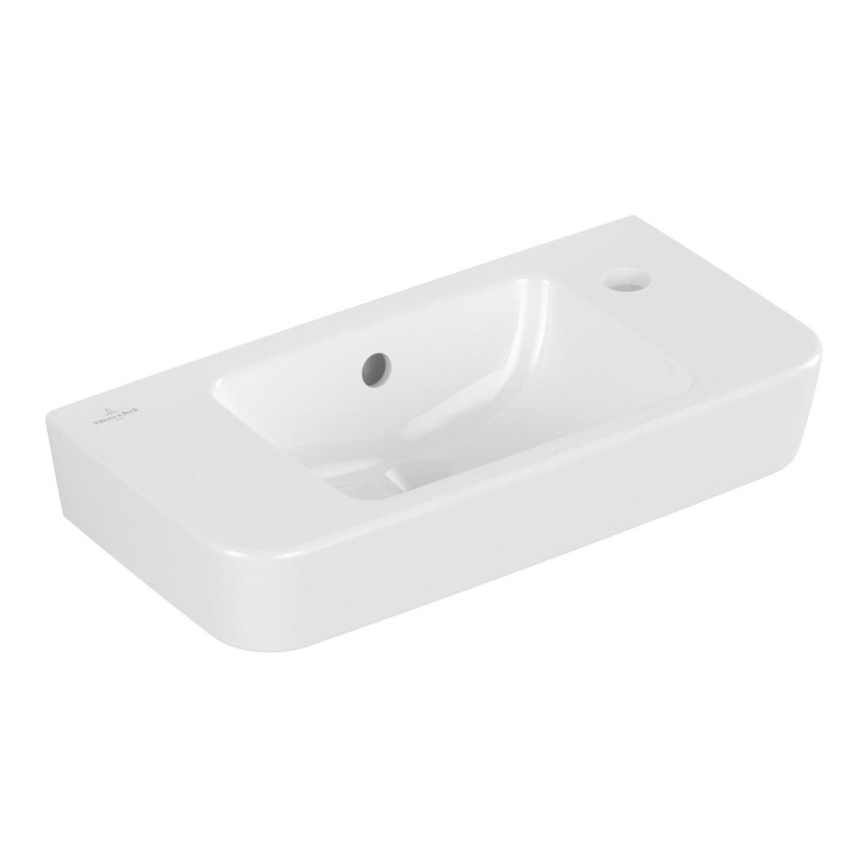 Villeroy & Boch 4342R501 - Seinäasennettava pesuallas O.NOVO 50x25 cm keraaminen/valkoinen