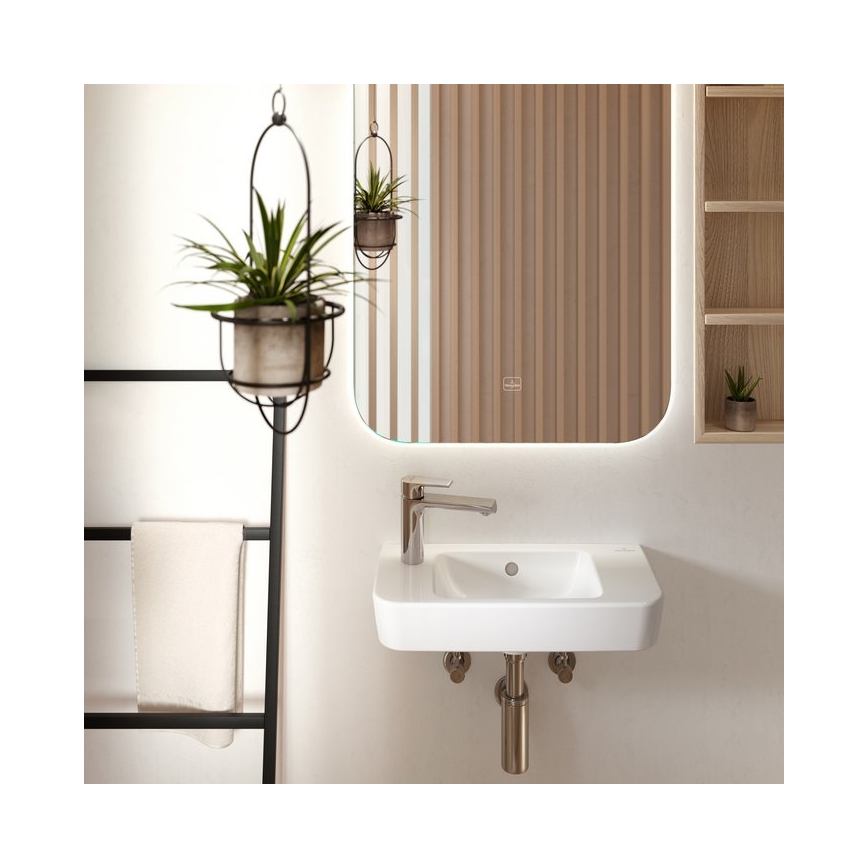 Villeroy & Boch 4342R501 - Seinäasennettava pesuallas O.NOVO 50x25 cm keraaminen/valkoinen