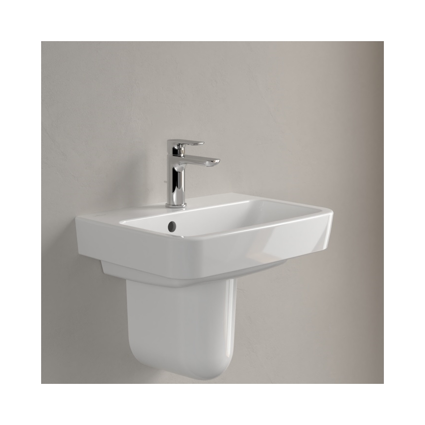 Villeroy & Boch 43445001 - Seinään asennettava pesuallas O.NOVO 50x37 cm keraaminen/valkoinen