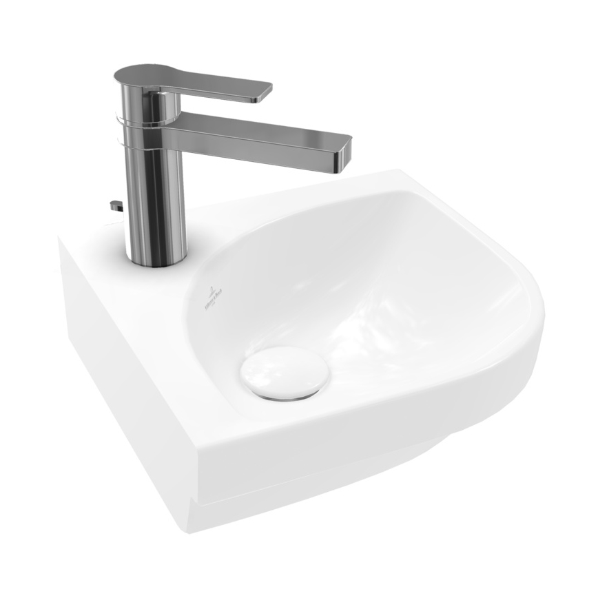 Villeroy & Boch 43714601 - Seinään asennettava nurkkapesuallas SUBWAY 3.0 32x32 cm keramiikka/valkoinen