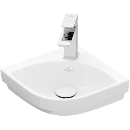 Villeroy & Boch 43714601 - Seinään asennettava nurkkapesuallas SUBWAY 3.0 32x32 cm keramiikka/valkoinen