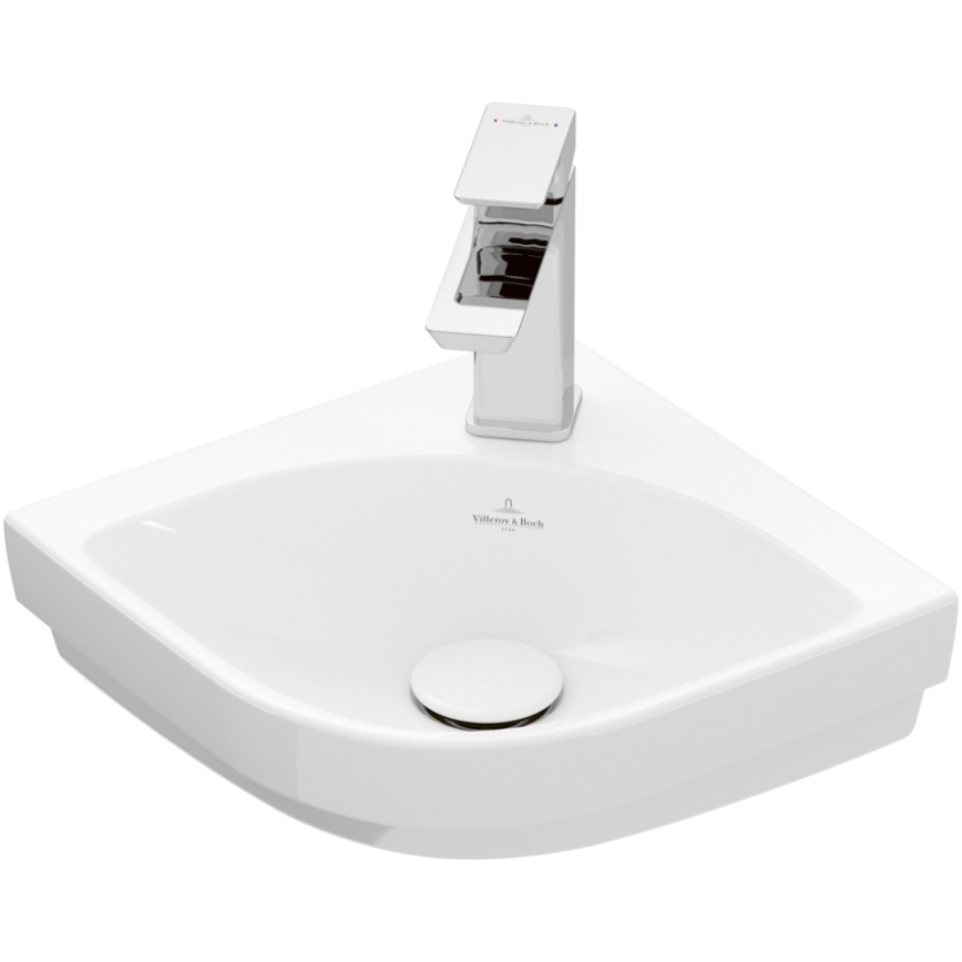 Villeroy & Boch 43714601 - Seinään asennettava nurkkapesuallas SUBWAY 3.0 32x32 cm keramiikka/valkoinen