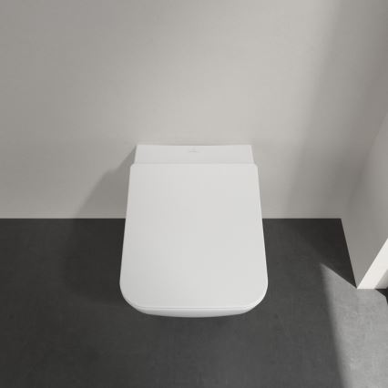 Villeroy & Boch 4611RL01 - VENTICELLO seinään asennettava WC-istuin SoftClose-istuinkannella, keramiikka/valkoinen