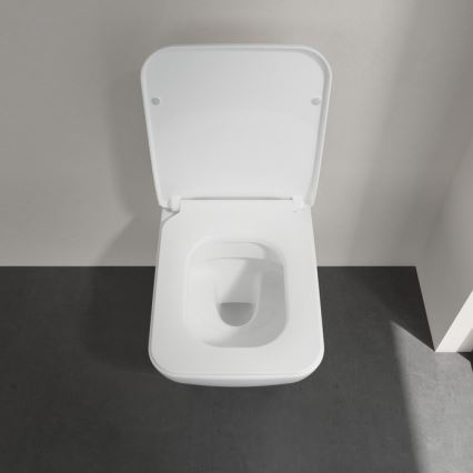 Villeroy & Boch 4611RS01 - VENTICELLO seinään kiinnitettävä WC-istuin SoftClose-istuinkannella, keraaminen/valkoinen