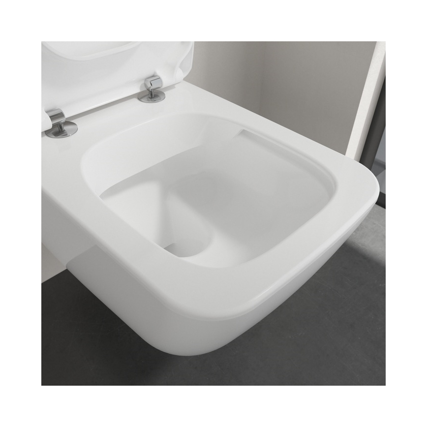 Villeroy & Boch 4611RS01 - VENTICELLO seinään kiinnitettävä WC-istuin SoftClose-istuinkannella, keraaminen/valkoinen