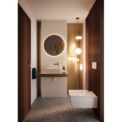 Villeroy & Boch 4633R001 - MEMENTO seinään asennettava WC-istuin, keraaminen/valkoinen