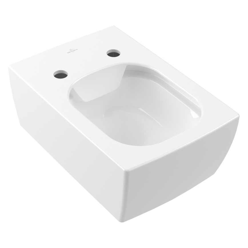 Villeroy & Boch 4633R001 - MEMENTO seinään asennettava WC-istuin, keraaminen/valkoinen