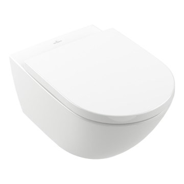 Villeroy & Boch 4670T001 - Seinään asennettava WC SUBWAY 3.0 keramiikka/valkoinen