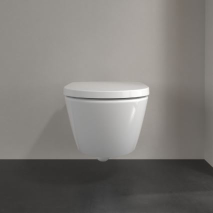 Villeroy & Boch 4670T001 - Seinään asennettava WC SUBWAY 3.0 keramiikka/valkoinen