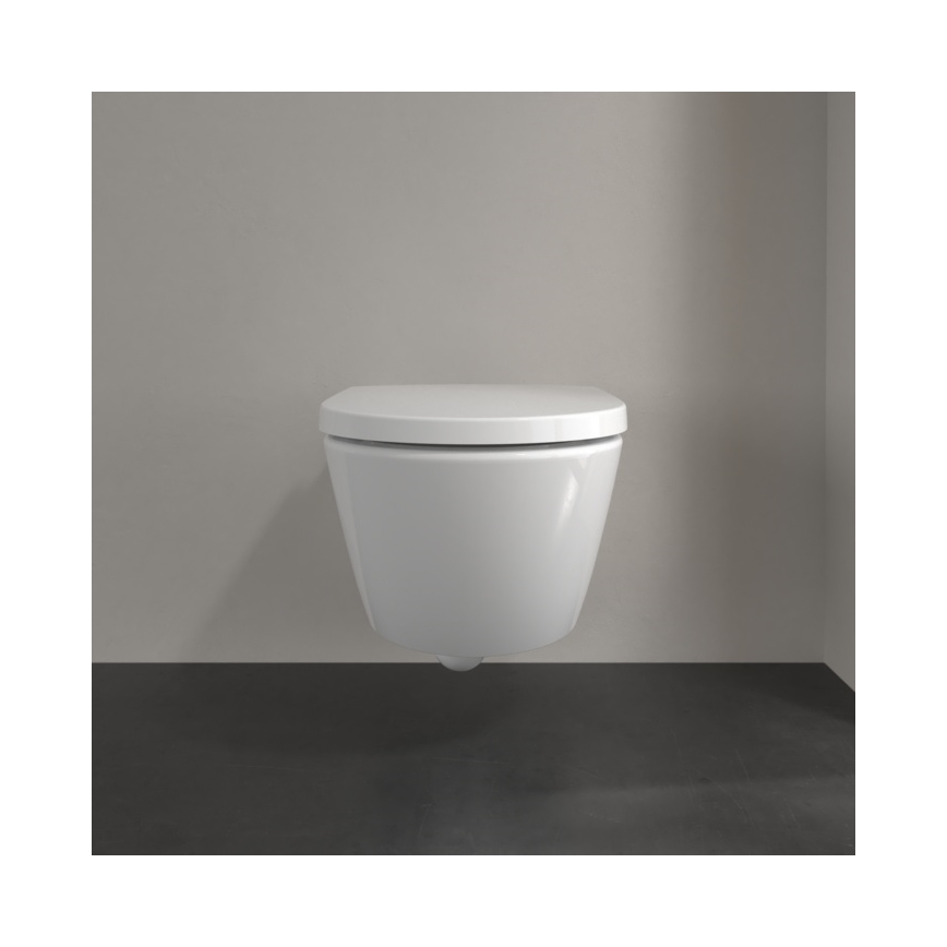 Villeroy & Boch 4670T001 - Seinään asennettava WC SUBWAY 3.0 keramiikka/valkoinen