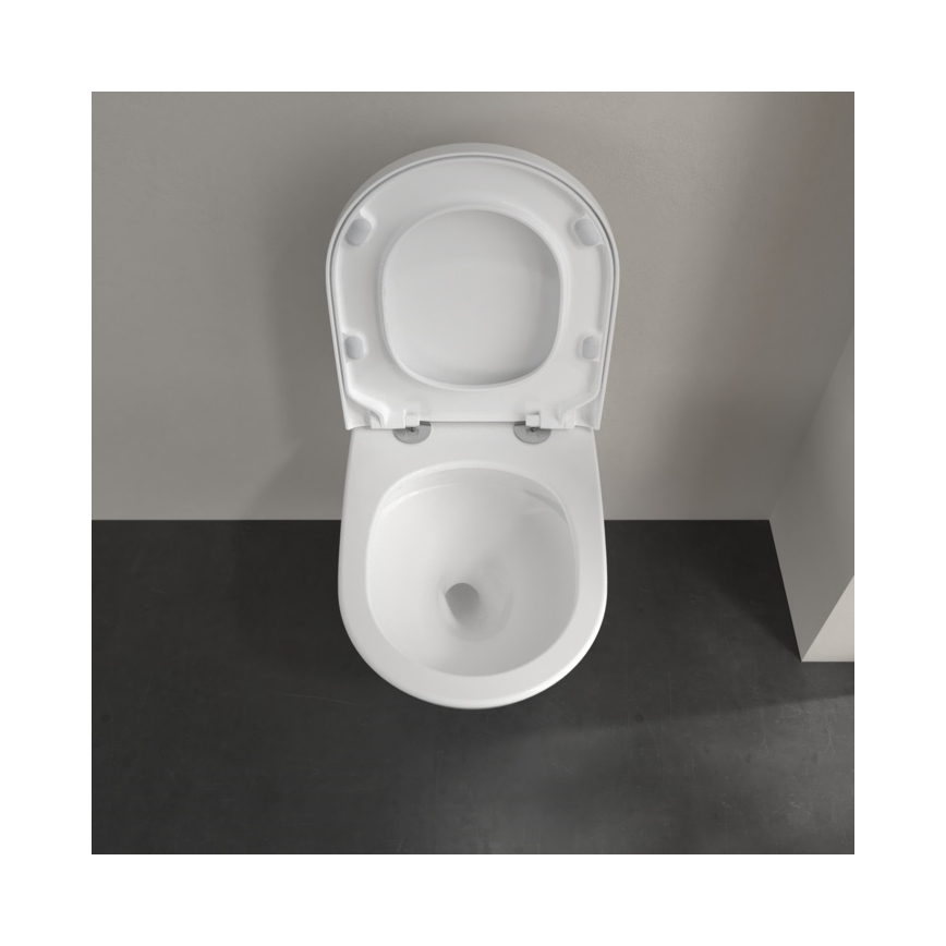 Villeroy & Boch 4670T001 - Seinään asennettava WC SUBWAY 3.0 keramiikka/valkoinen