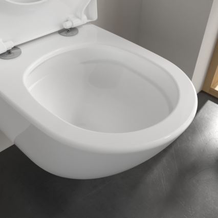 Villeroy & Boch 4670T001 - Seinään asennettava WC SUBWAY 3.0 keramiikka/valkoinen