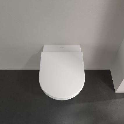 Villeroy & Boch 4670T901 - seinäkiinnitteinen wc-istuin SoftClose-istuinkannella SUBWAY 3.0, keramiikka/valkoinen