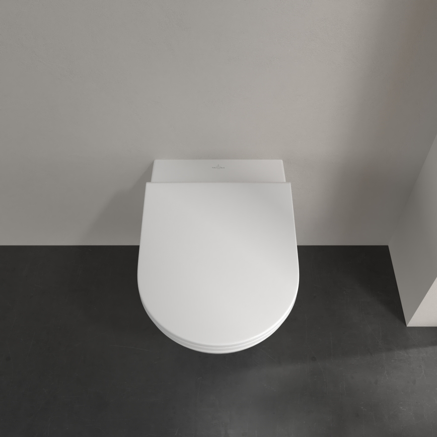 Villeroy & Boch 4670T901 - seinäkiinnitteinen wc-istuin SoftClose-istuinkannella SUBWAY 3.0, keramiikka/valkoinen