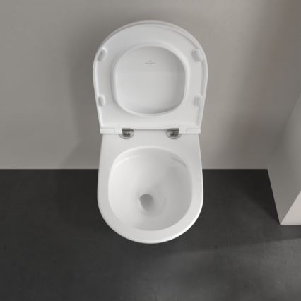 Villeroy & Boch 4670T901 - seinäkiinnitteinen wc-istuin SoftClose-istuinkannella SUBWAY 3.0, keramiikka/valkoinen